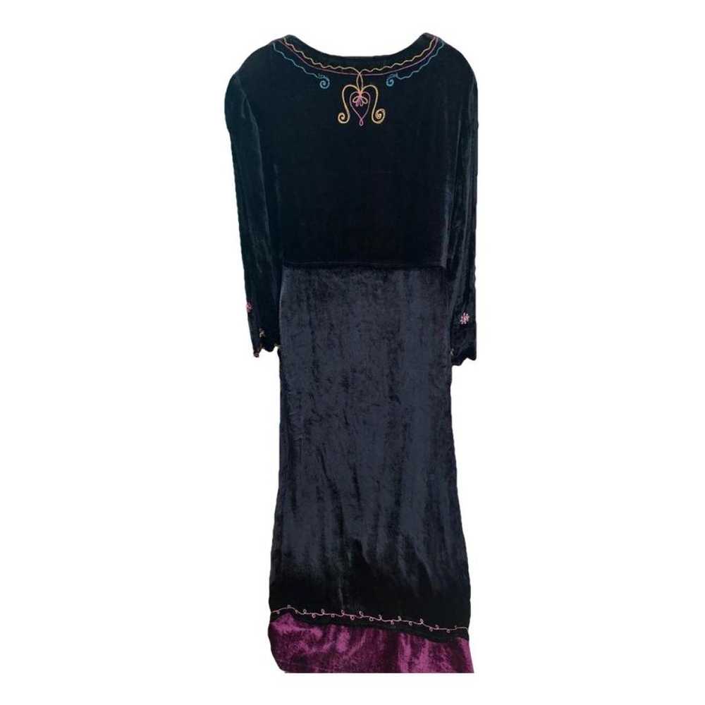 Non Signé / Unsigned Velvet maxi dress - image 2