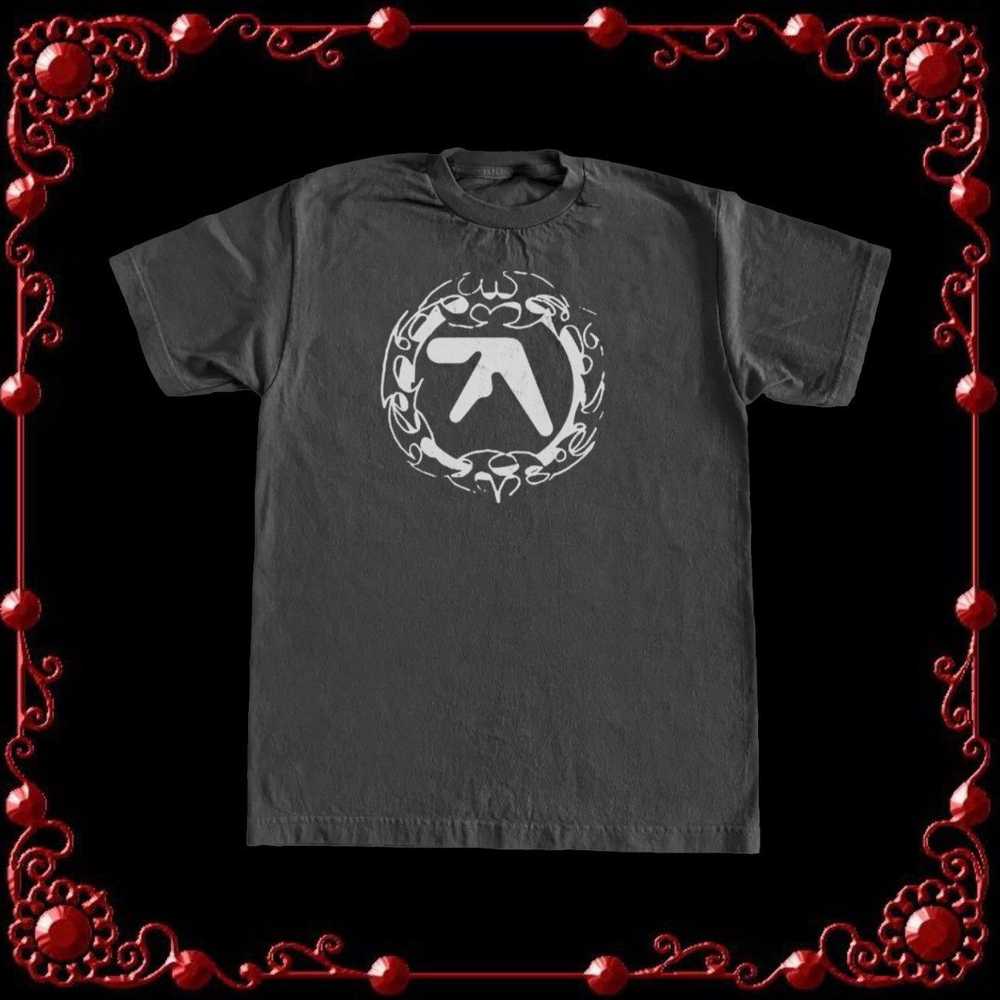 Japanese Brand × Vintage aphex twin custom shirt - image 1