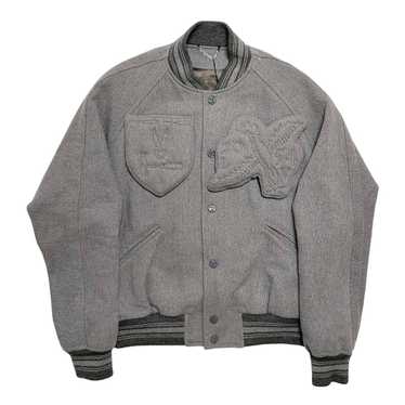 Louis Vuitton Padded Varsity Blouson Jacket Grey - image 1