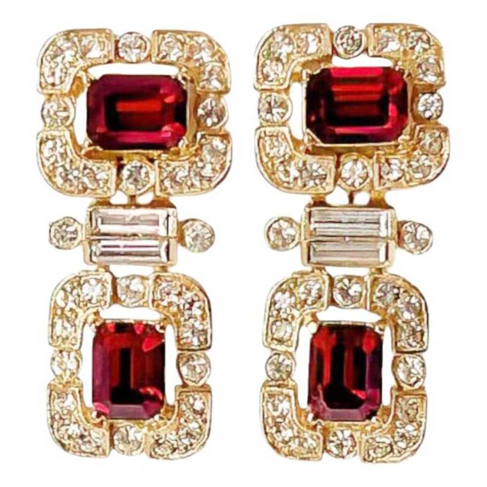 Givenchy Crystal earrings - image 1