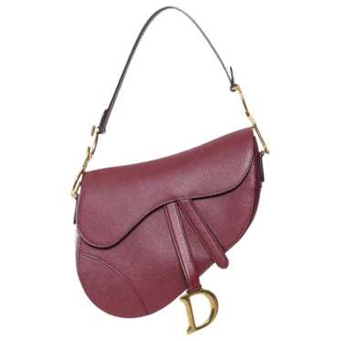 Dior Saddle leather handbag