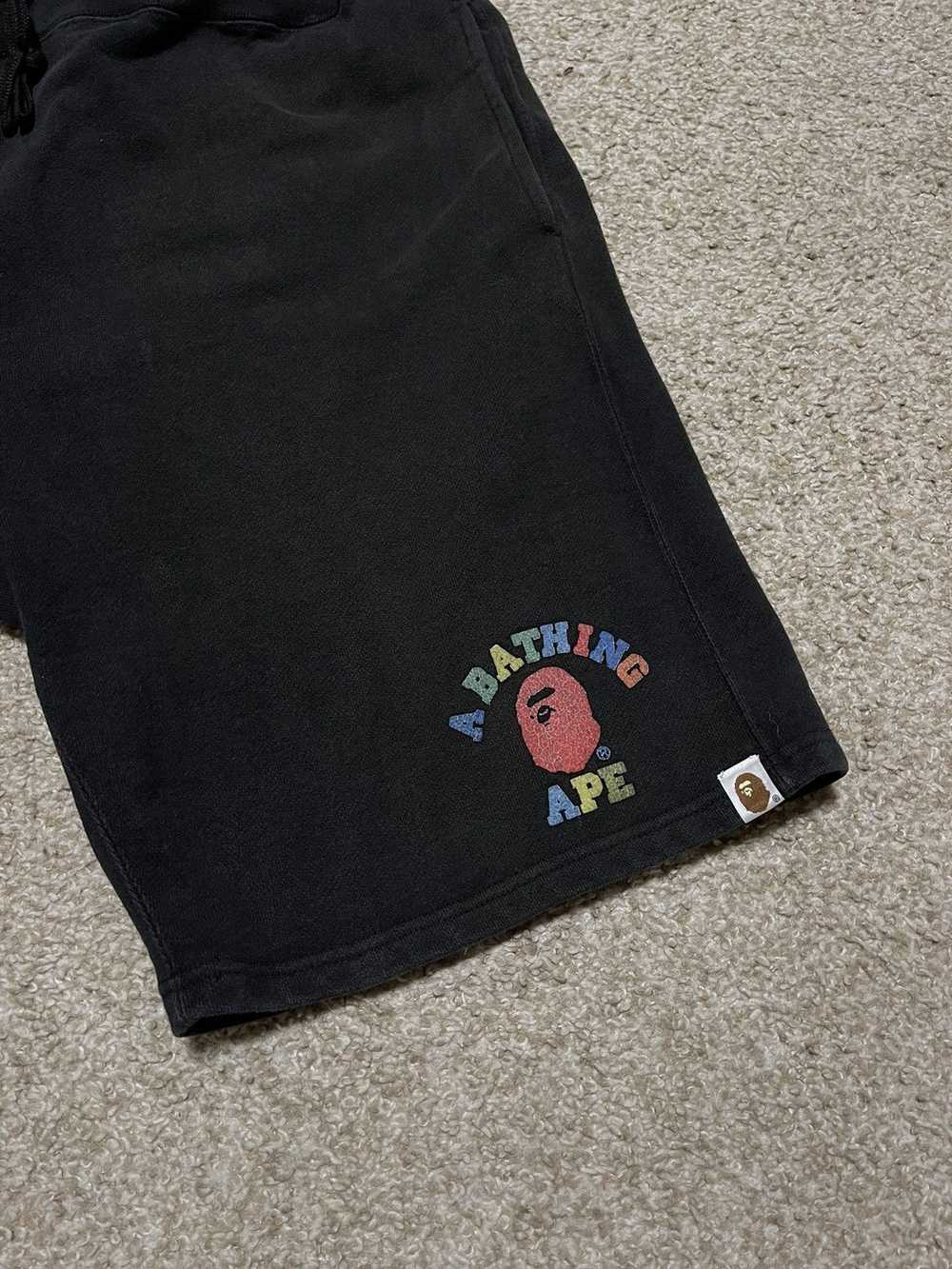 Bape Bape Multi Color Logo Shorts - image 3