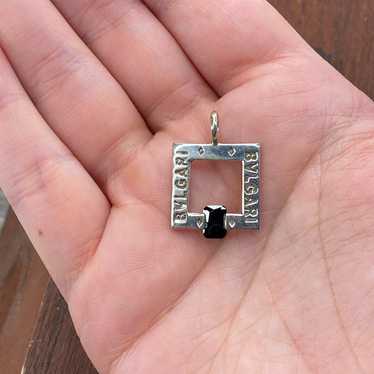 Bulgari bvlgari charm pendant - Gem