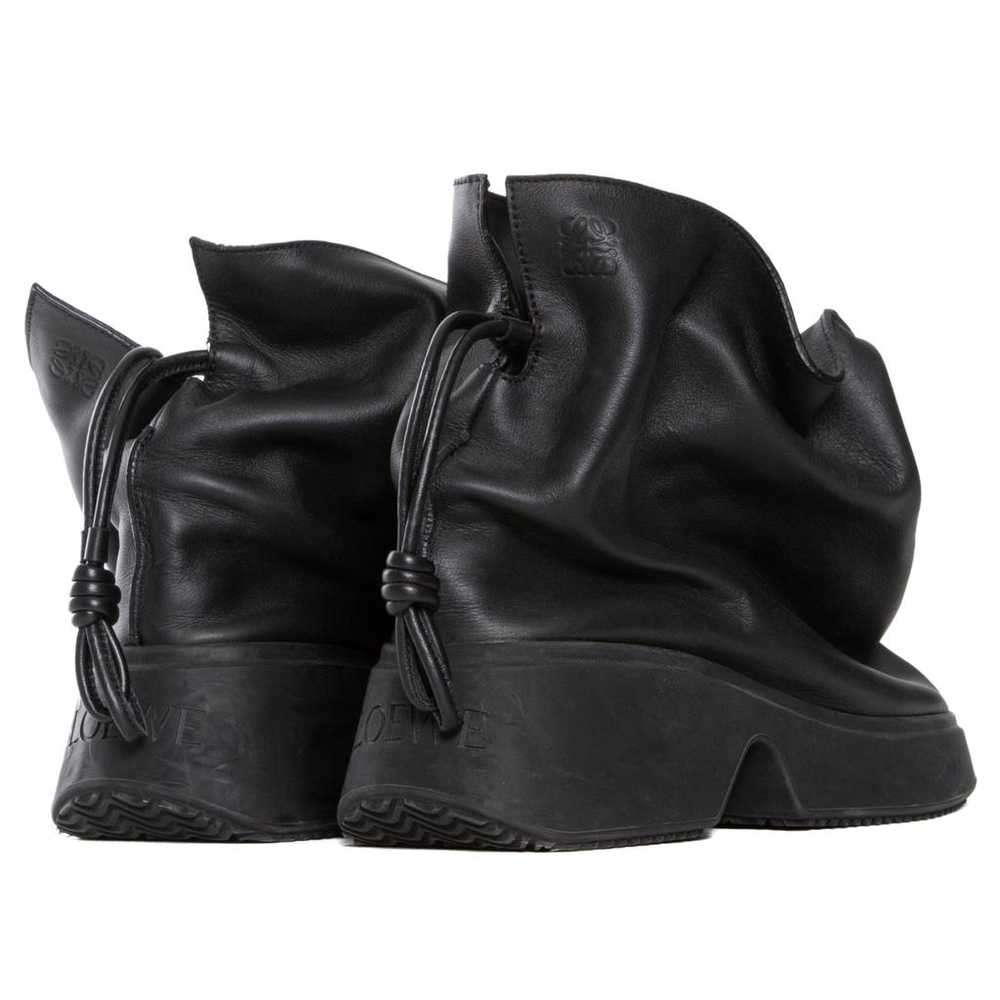 Loewe Flamenco leather ankle boots - image 3