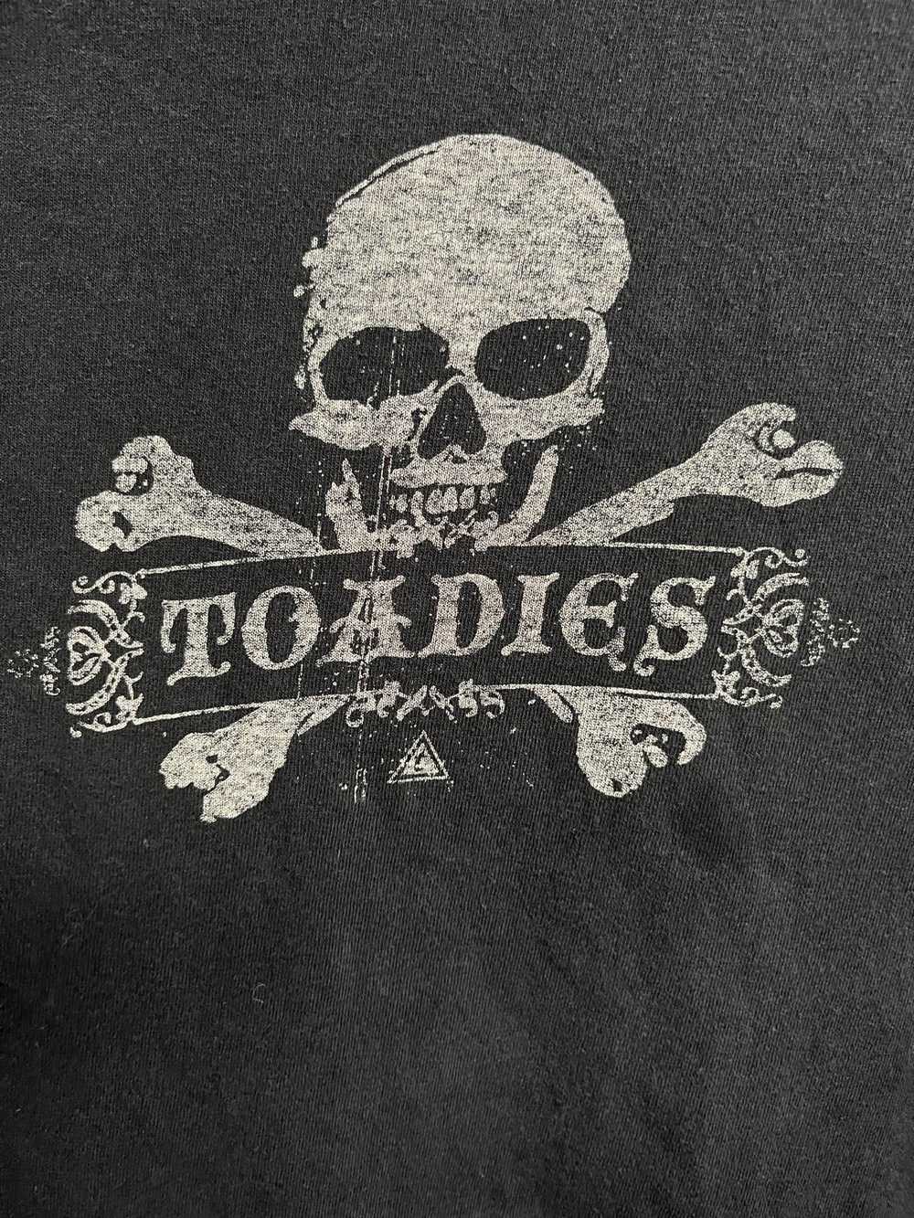 Gildan VTG Toadies Band Tee Skull and Crossbones … - image 3