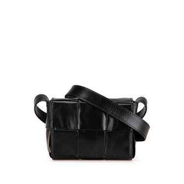 Black Bottega Veneta Candy Nappa Intrecciato Casse