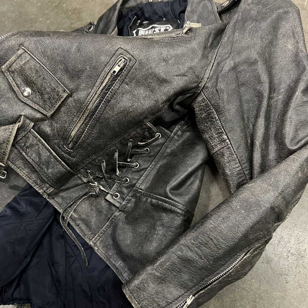 Leather Jacket × Streetwear × Vintage Vintage lea… - image 7