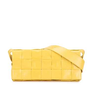 Yellow Bottega Veneta Stretch Nappa Intrecciato Ca