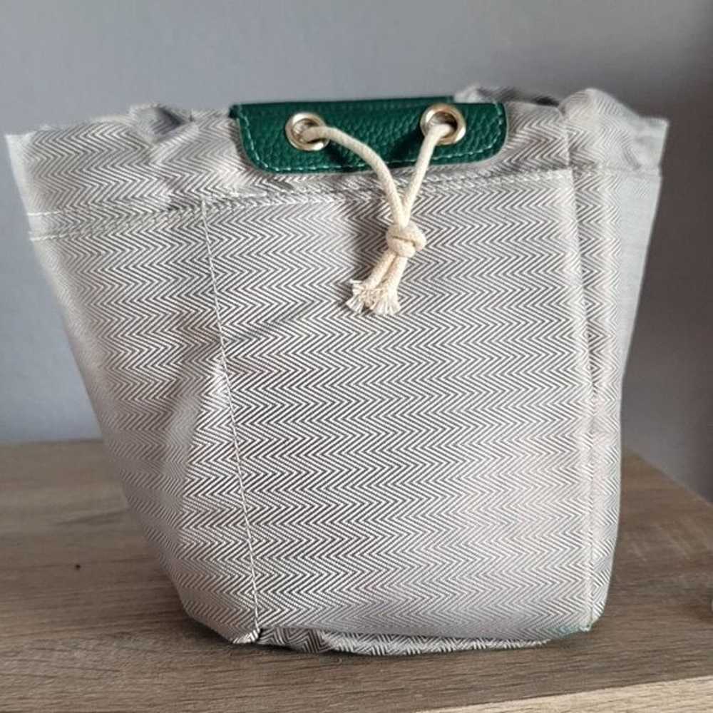 Green Bucket Top Handle bag - image 6