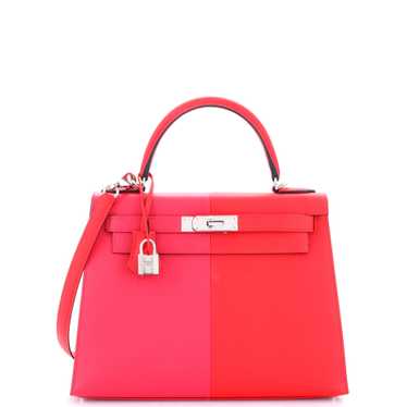 Hermes Casaque Kelly Handbag Epsom 28