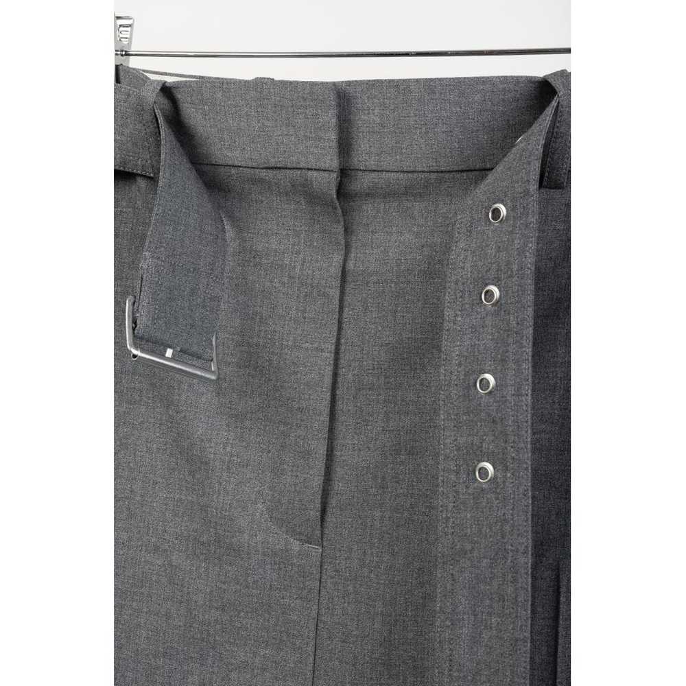 Helmut Lang Wool mid-length skirt - image 8