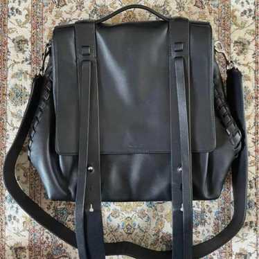 All Saints Black Backpack