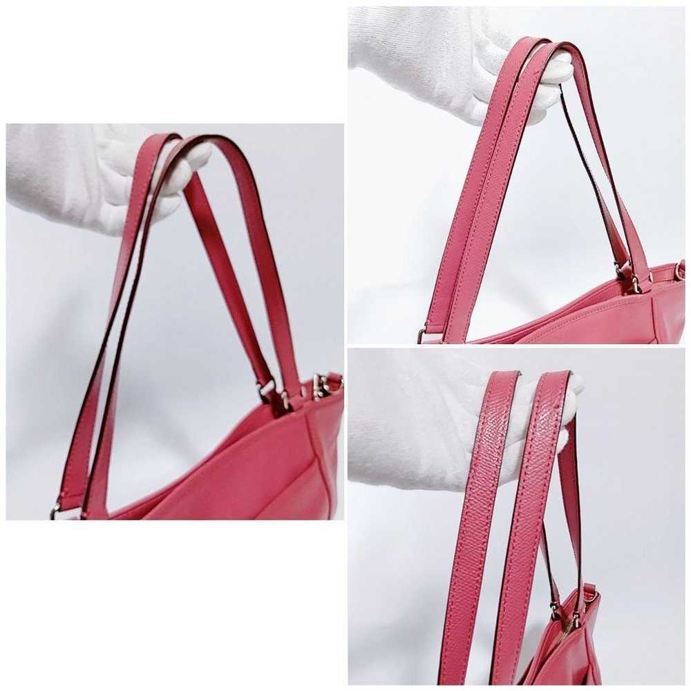 Beautiful item, Coach tote bag, pink, PVC, cute. - image 10