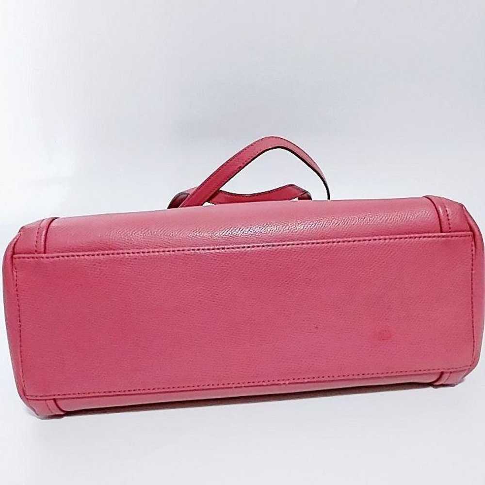 Beautiful item, Coach tote bag, pink, PVC, cute. - image 4