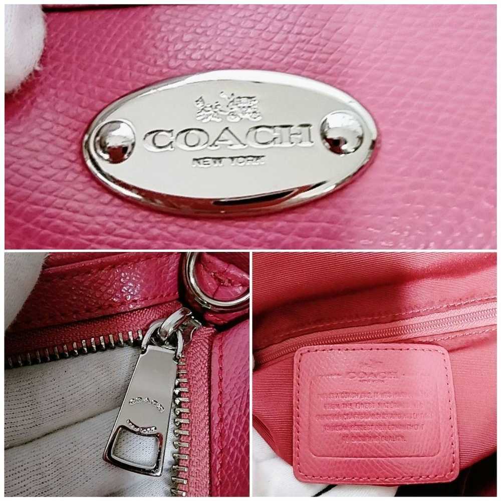 Beautiful item, Coach tote bag, pink, PVC, cute. - image 8