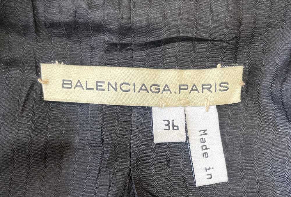 Balenciaga 2003 Tweed Tailored Cropped Blazer - image 5