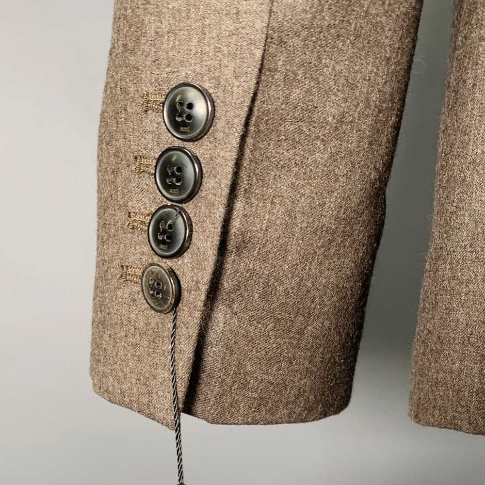 AMI by ALEXANDRE MATTIUSSI Taupe Wool Sport Coat - image 5