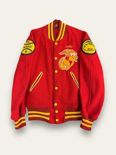 Vintage 1960’s USMC Baseball Basketball Jacket