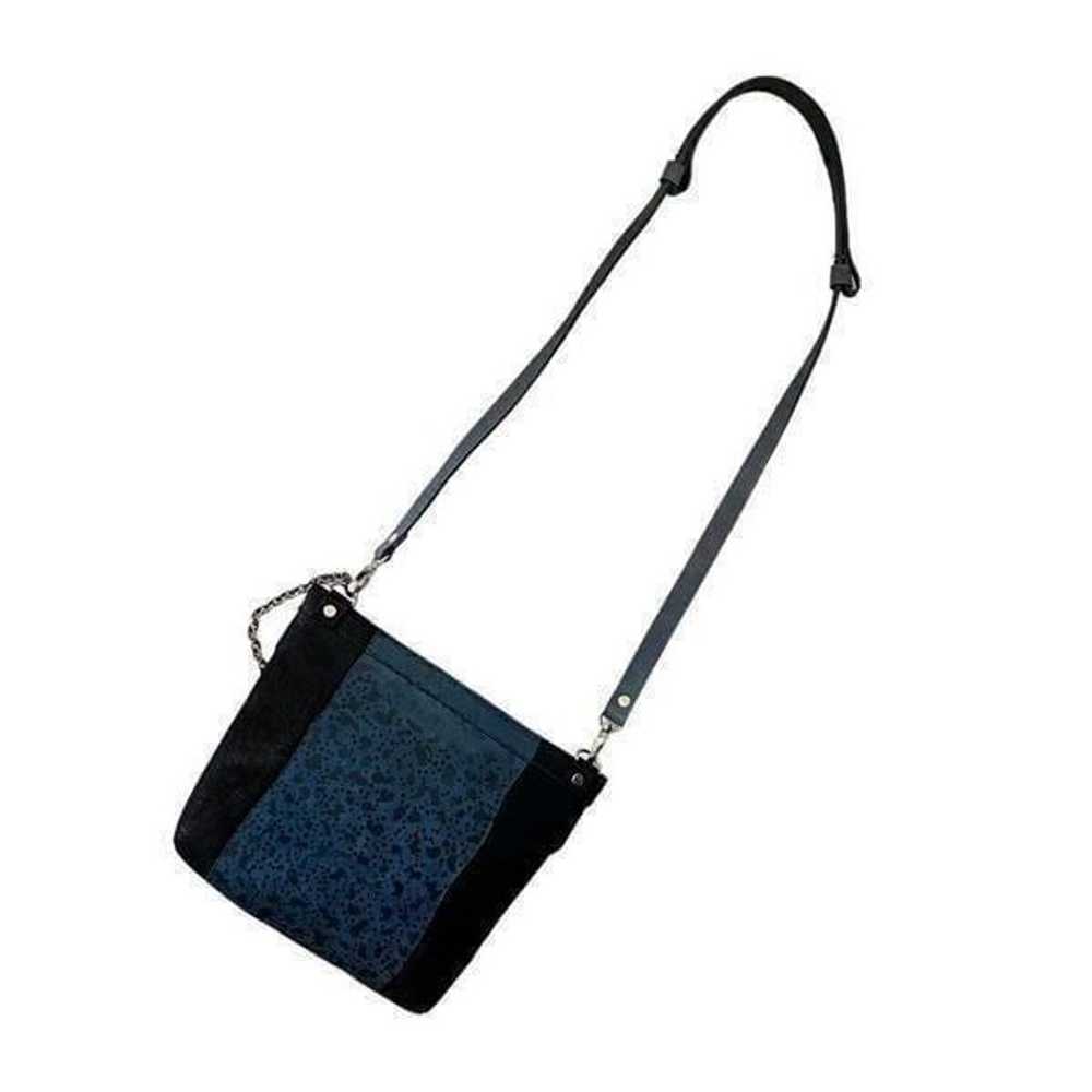 punk leather artisan crossbody bag - image 3