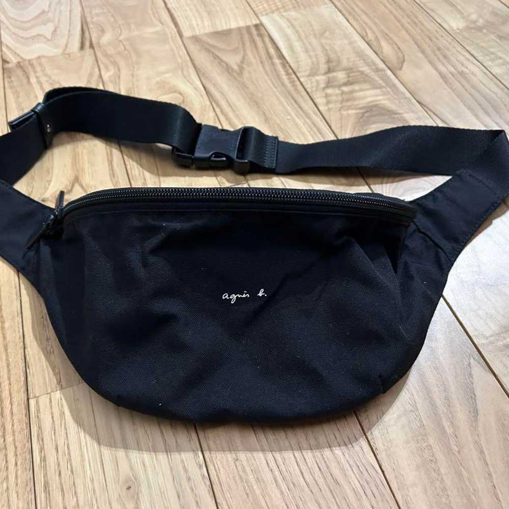 Excellent condition! Agnes b. nylon waist pouch b… - image 2