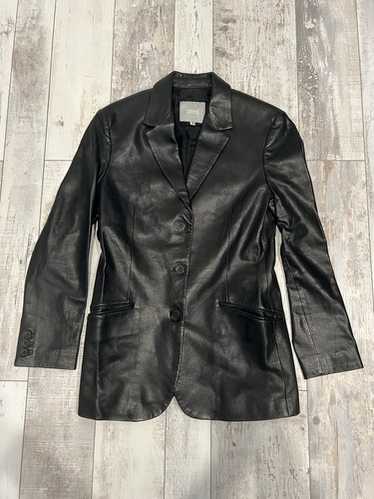 80's leather jacket gianni versace - Gem