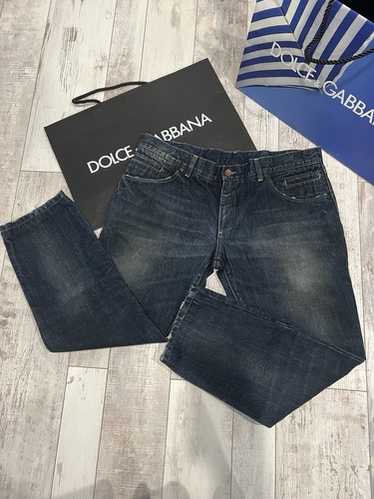 B447-34 DOLCE＆GABBANA Gジャン ストレッチ 濃紺 42 B447-34 DOLCE＆GABBANA Gジャン ストレッチ 濃紺 42 Stretch