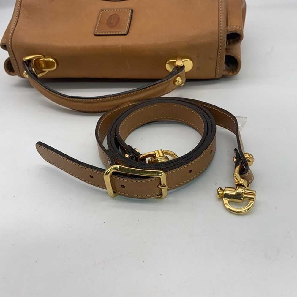 Hartmann Vintage Tan Leather Satchel Bag - image 10