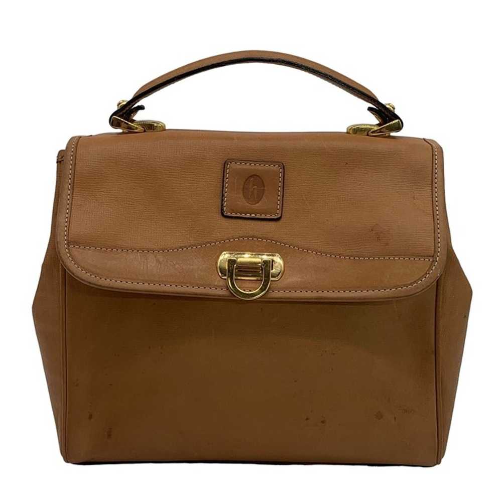 Hartmann Vintage Tan Leather Satchel Bag - image 1