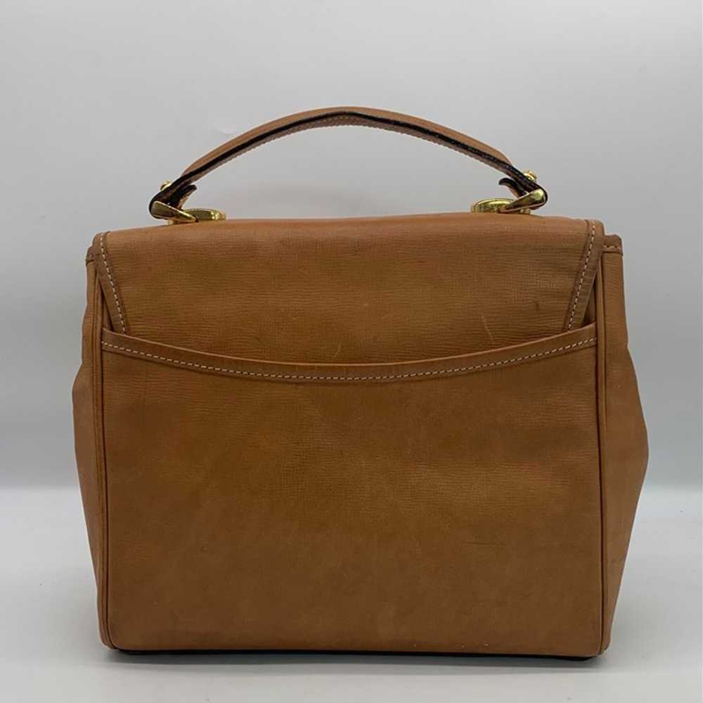 Hartmann Vintage Tan Leather Satchel Bag - image 2