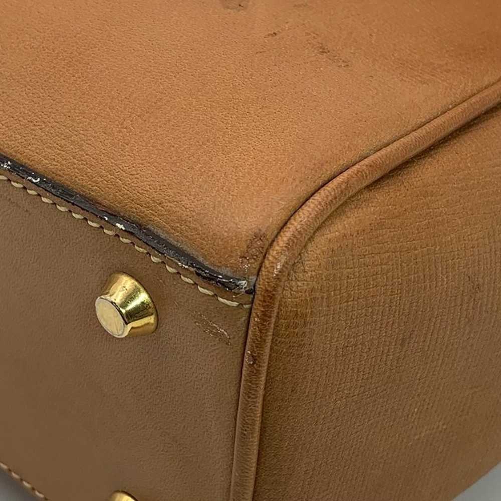 Hartmann Vintage Tan Leather Satchel Bag - image 6