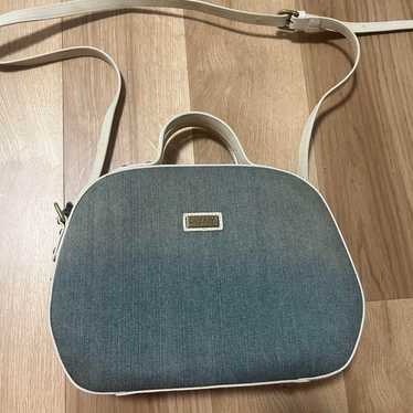 Denim Blue Round Bag - image 1