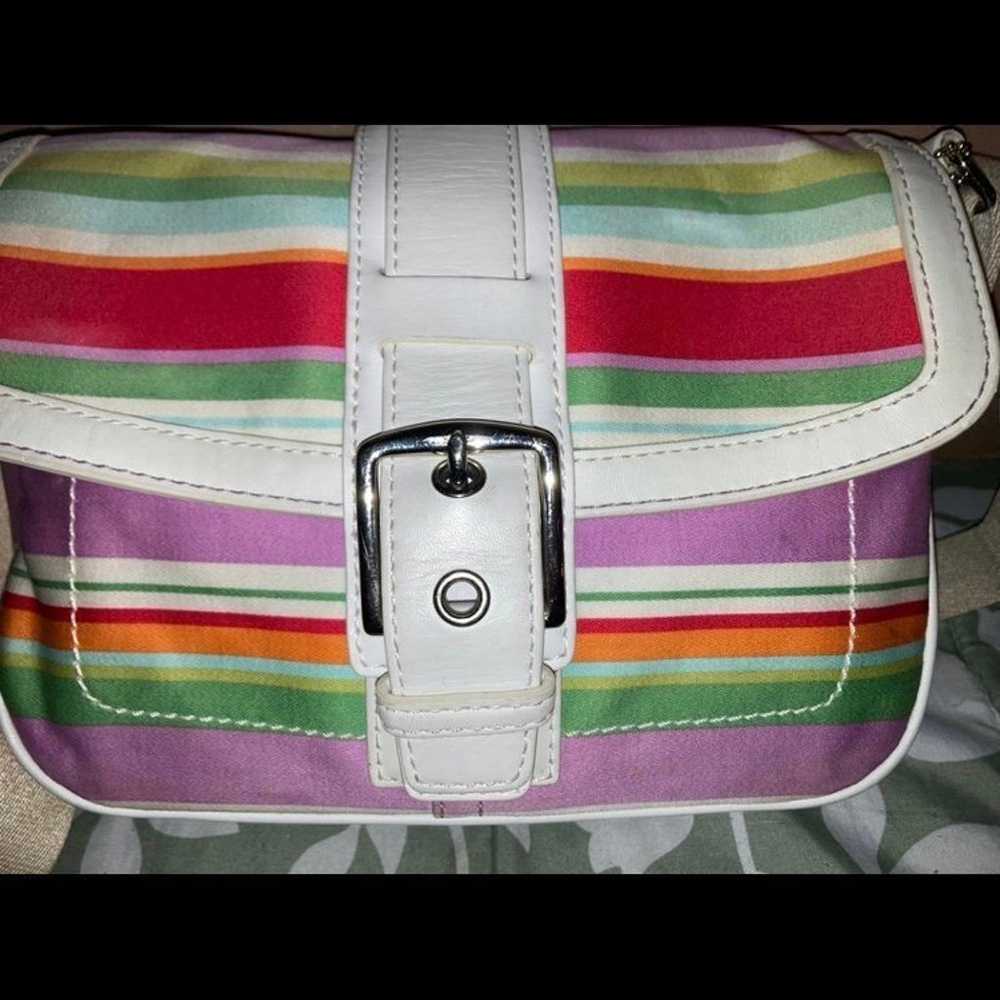 Coach Hampton Multicolor Crossbody/shoulder bag~E… - image 1