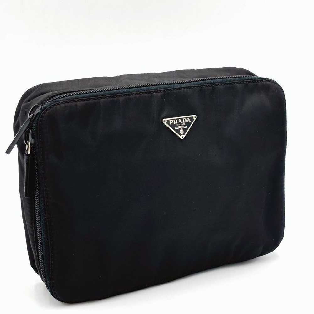 PRADA Tessuto Nylon Makeup Pouch Amenity Pouch Sm… - image 1