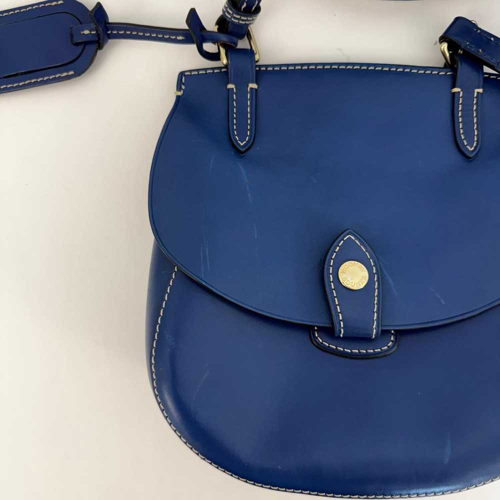 Dooney and Bourke Happy Bag Leather Crossbody Sad… - image 4