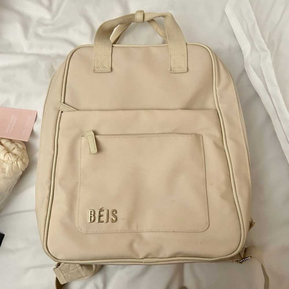 Béis expandable Backpack in Beige - image 1