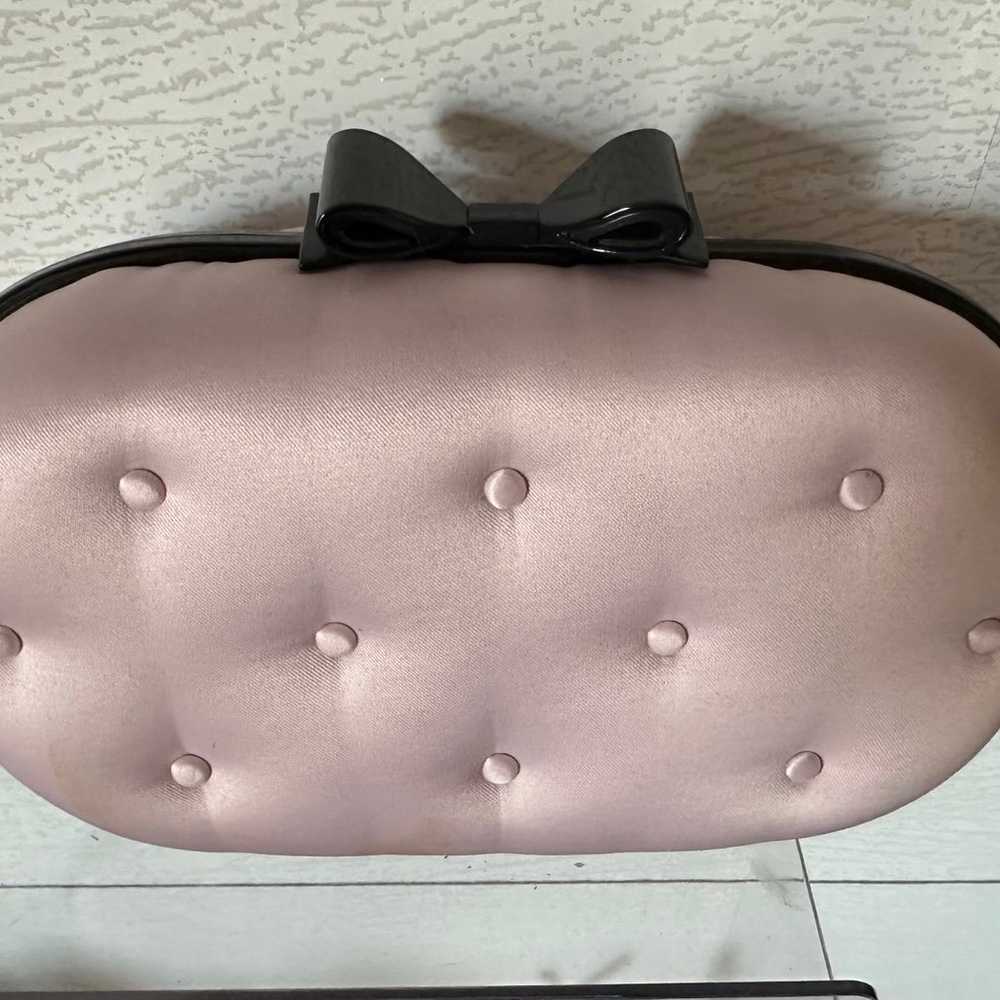 MAC Cosmetics Pink Satin Bow Case - image 2