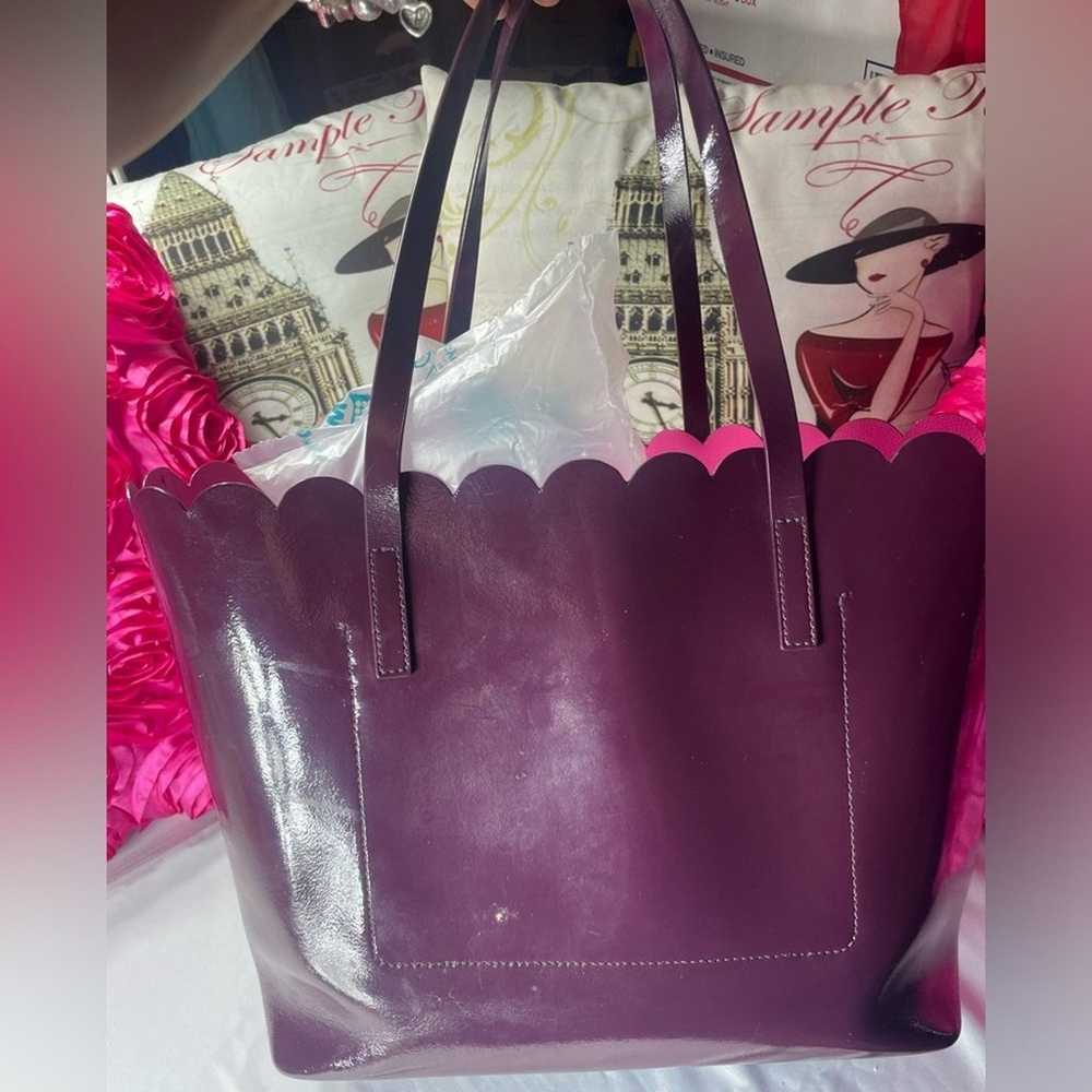 KATE SPADE. bag ,totes large patent leather - Mah… - image 3