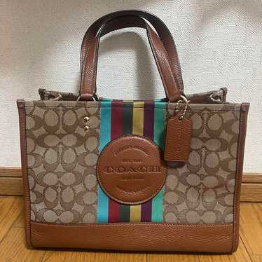 COACH C5794 Dempsey Carryall 2Way Tote - image 1