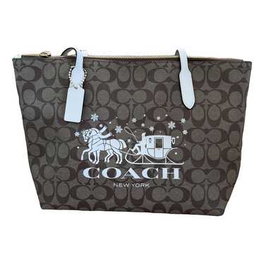 Coach Leather tote