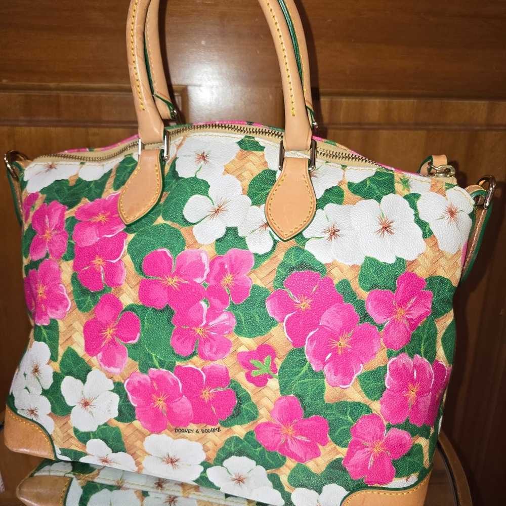 Dooney & bourke pansy bag purse - image 3