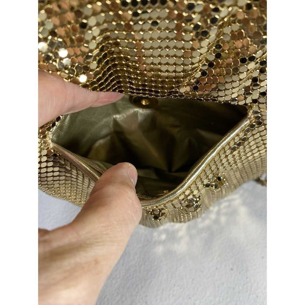 Paola Del Lungo Purse Small Shiny Metallic Gold M… - image 4