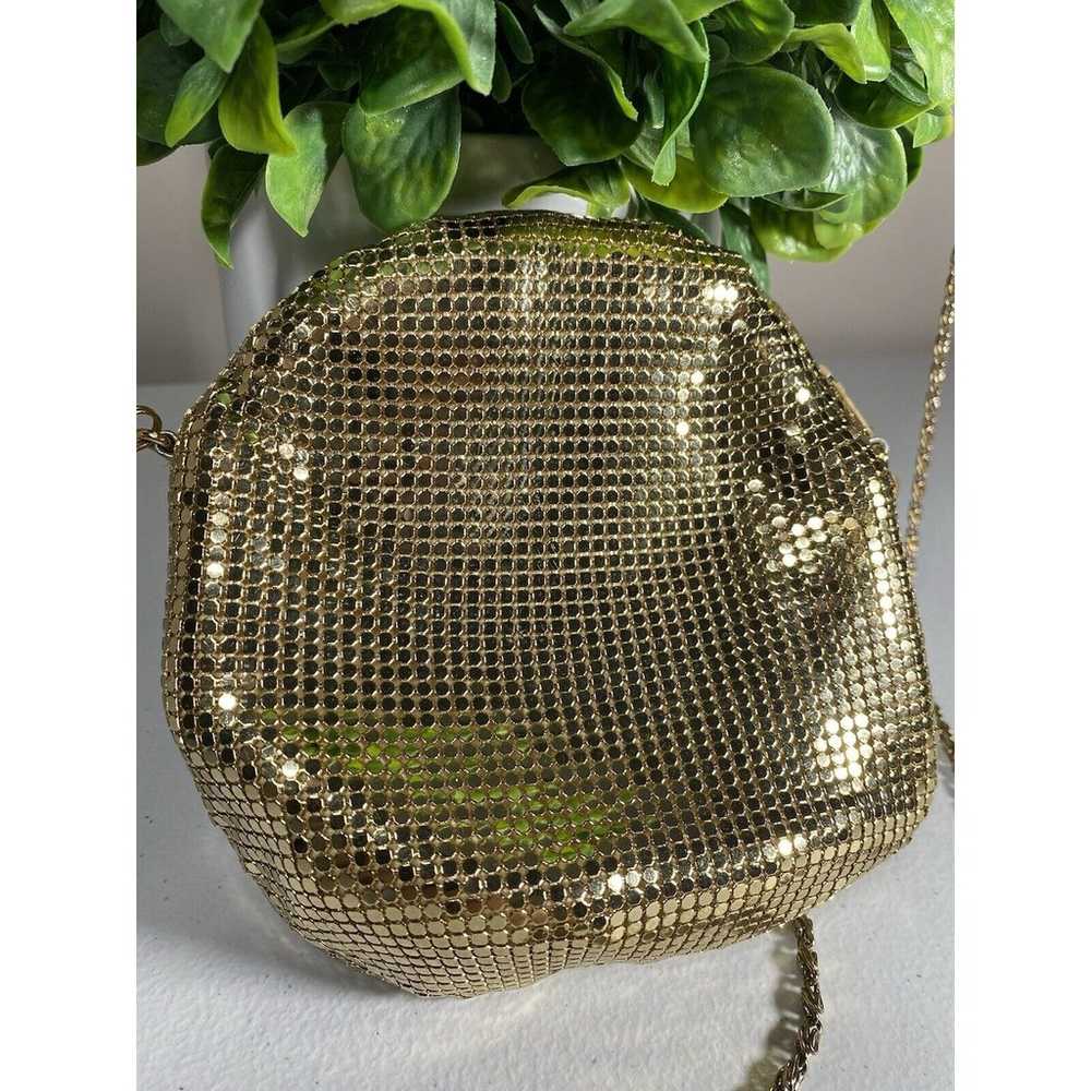 Paola Del Lungo Purse Small Shiny Metallic Gold M… - image 5