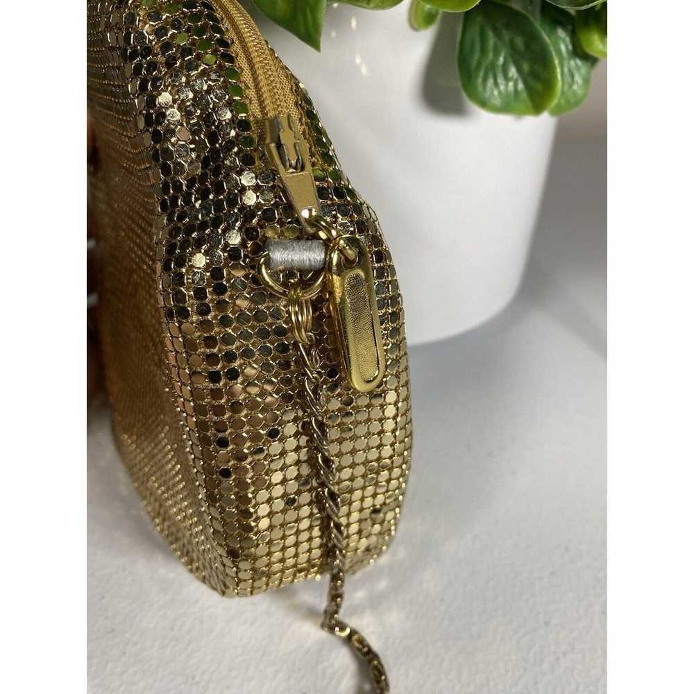 Paola Del Lungo Purse Small Shiny Metallic Gold M… - image 6