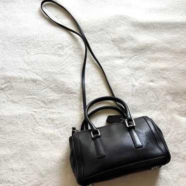 Old Coach Shoulder Bag Mini Boston Made in Costa … - image 1