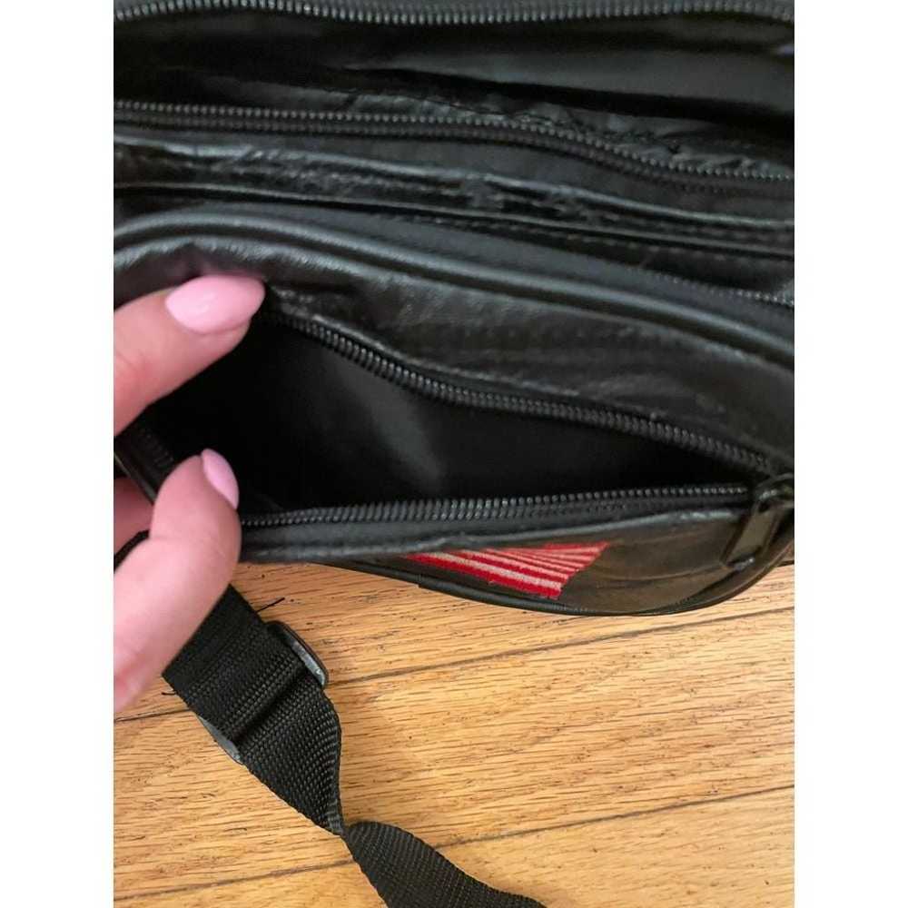 Vintage black American Flag Fanny pack - image 4