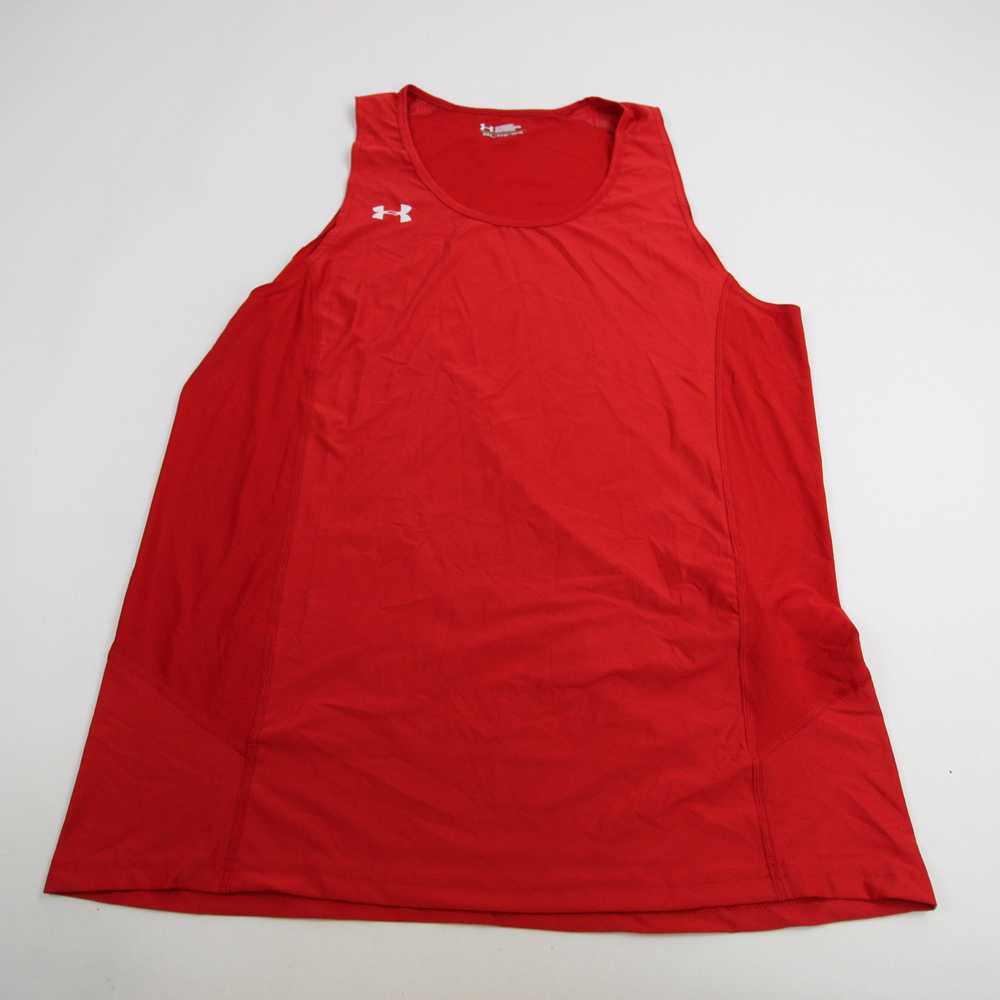 Under Armour Sleeveless Shirt Men's Red Used - image 1