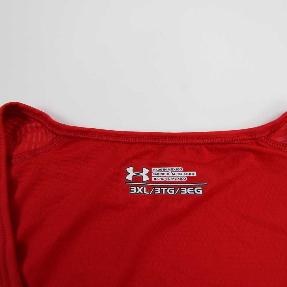 Under Armour Sleeveless Shirt Men's Red Used - image 3