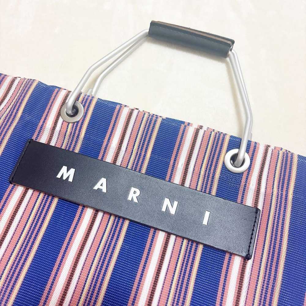 Excellent condition MARNI striped bag - image 5