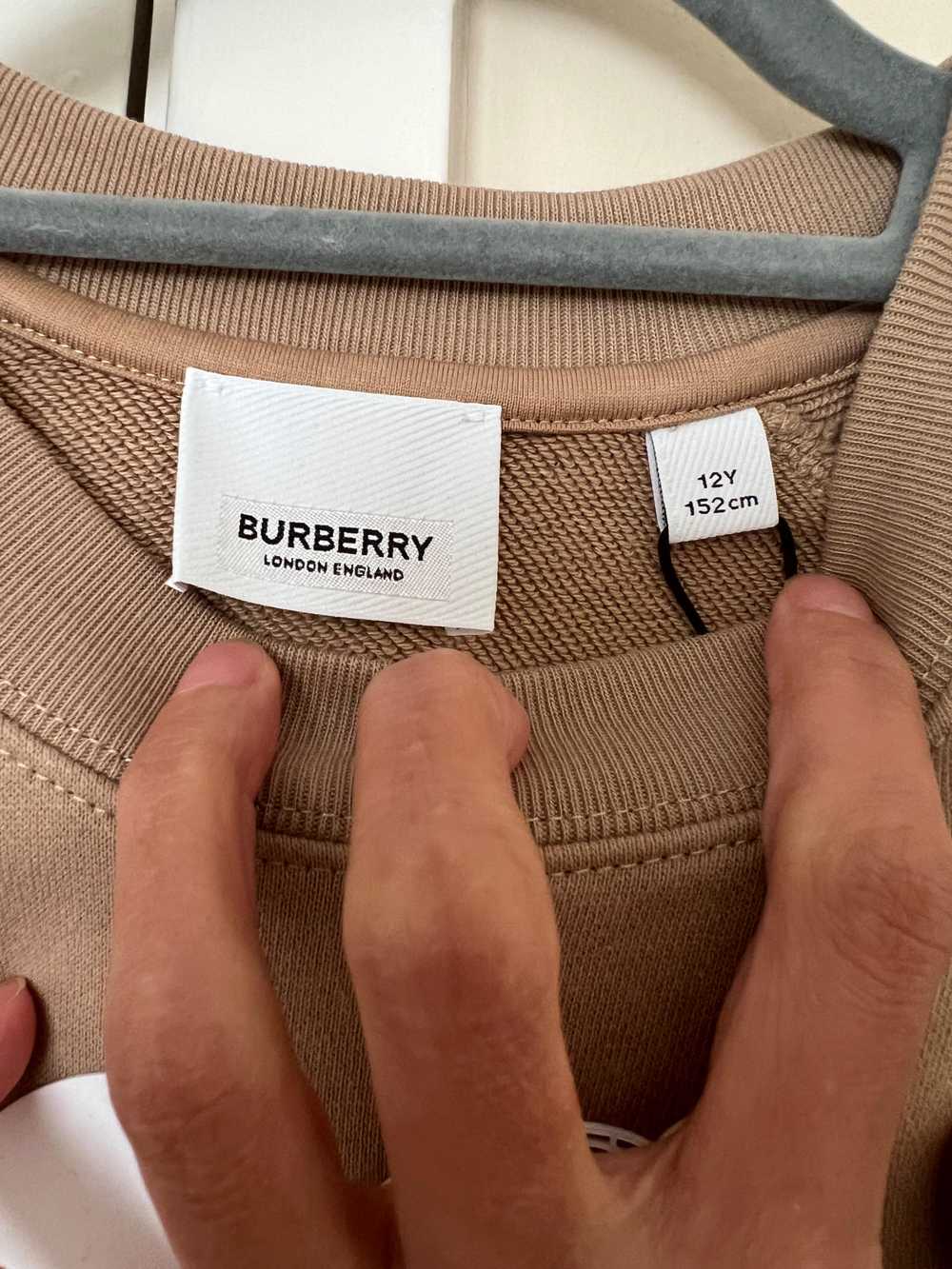 Product Details Burberry Kids Tan Logo Sweatshirt… - image 8