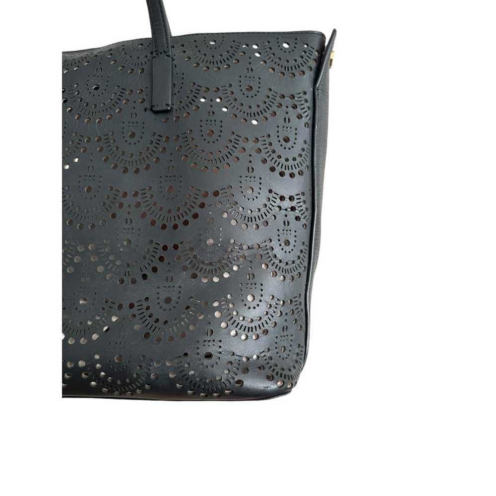 Louise Et Cie Elay Floral Perforated Leather Sued… - image 2